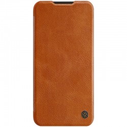 Flip Capa Nillkin Quin Leather Para Xiaomi Note 8 Pro Brown