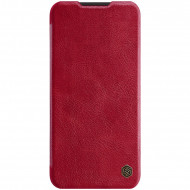 Flip Capa Nillkin Quin Leather Para Samsung Galaxy S20 Ultra Rojo