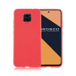 Silicone Cover Case Xiaomi Redmi Note 9 Red