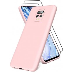 Silicone Cover Case Xiaomi Redmi Note 9 Pink