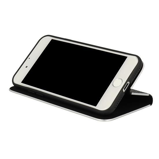 Flip Capa Vennus Book Carbon Case With Frame Para Samsung Galaxy A20/A30 Negro