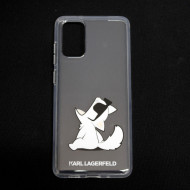  Carcasa Dura Samsung Galaxy S20 Plus Karl Lagerfeld Choupette Iconic Transparente