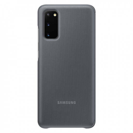 Flip Cover Smart Clear View Samsung Galaxy S20 Gris