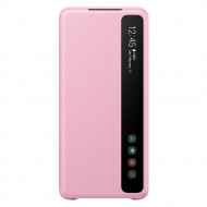 Flip Cover Smart Clear View Samsung Galaxy S20 Plus / S20+ 5g Rosado