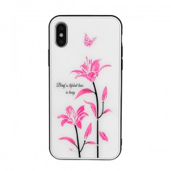 Hard Silicone Case With Flower Design Vennus Apple Iphone 11 Pro White Desert Rose