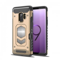 Carcasa Trasera Rígida Vennus Magnetic Armor Para Huawei P Smart 2019 Oro