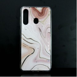 Samsung Galaxy A60 Hard Cover With Marble Stone Design