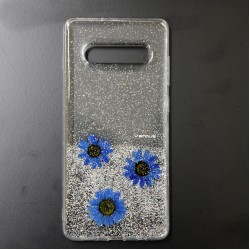 Capa De Silicone Vennus Real Flor Para Samsung Galaxy S10e Amelia