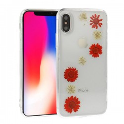 Apple Iphone Xs Max Vennus Real Flower Silicone Case Flora