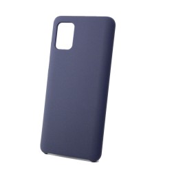 Vennus Silicone Cover Samsung Galaxy A71 Navy Blue