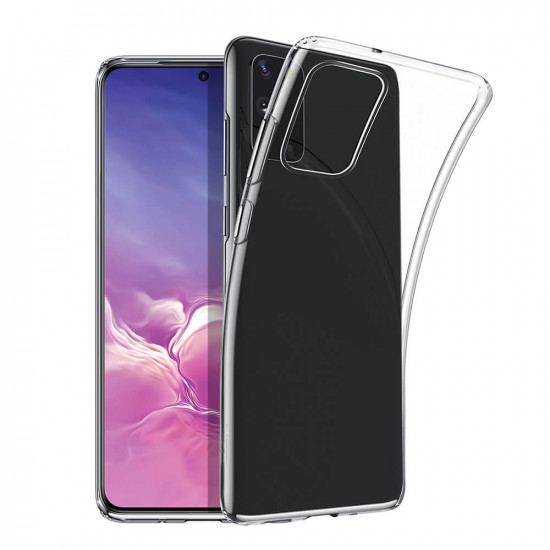 Silicone Para Samsung Galaxy S20 Plus Transparente