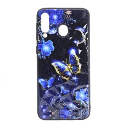 Samsung Galaxy A40s Hard Case Cover Crystal Design