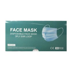 Máscara Cirúrgica Descartável (Caixa De 50 Peças)