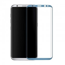 Screen Glass Protector Curvado Samsung Galaxy S8 Plus Blue