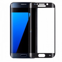 Screen Glass Protector Curved Samsung Galaxy S7 Black