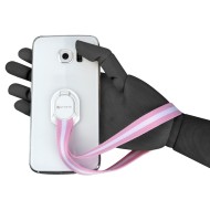 Finger Starap 4smarts Loop-Guard Para Smartphones Blanco/Rojo