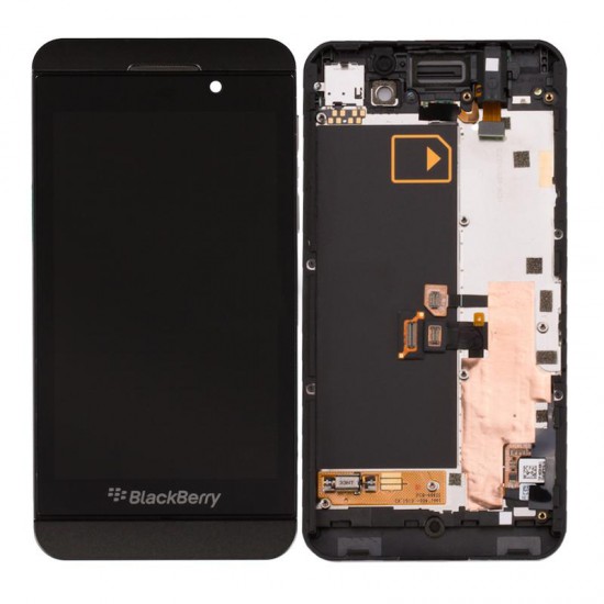 Touch+Display Com Frame Blackberry Z10 3g Preto