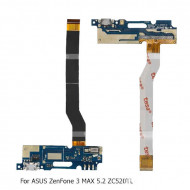 Charging+Mic Flex Asus Zenfone 3 Max Zc520tl