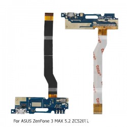 Charging+Mic Flex Asus Zenfone 3 Max Zc520tl