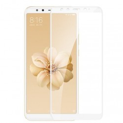Screen Glass Protector 5d Xiaomi Mi 5x / Mi A1 White
