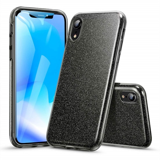 Cover Premium Bling Sparkling For Iphone Xr Black