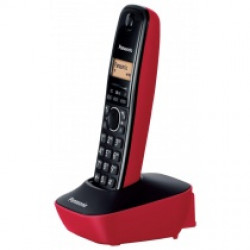 Telefone Fixo Wireless Panasonic Kx-Tg1611spr Vermelho