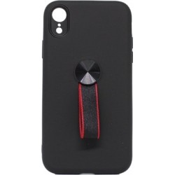 Cover For Iphone Xr With Ring Holder Black