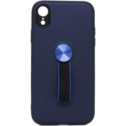 Cover For Iphone Xr With Ring Holder Blue