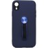 Cover For Iphone Xr With Ring Holder Blue