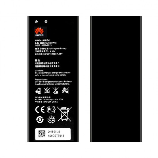 Bateria Huawei Honor 3c/G730/HB4742A0RBC 2400mAh 3.8V 9.1Wh