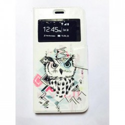 Flip Cover Apple Iphone 7 Plus / 8 Plus Coruja Branco