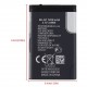 Bateria Nokia BL-5C/1100/1101/1110/1110i/1112/1200/1208/1209/1600/1650/1680C/1800/2300/2310/2323C/2330C/260 1020 mAh 3.7V 3.8Wh Bulk Bateria Nokia BL-5C/1100/1101/1110/1110i/1112/1200/1208/1209/1600/1650/1680C/1800/2300/2310/2323C/2330C/260 1020 mAh 3.7V 3.8Wh Bulk