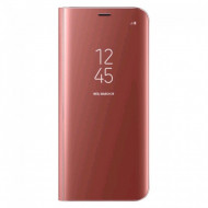 Capa Flip Cover Clear View Samsung Galaxy A41 Rosado
