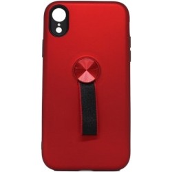 Cover For Iphone Xr With Ring Holder Red