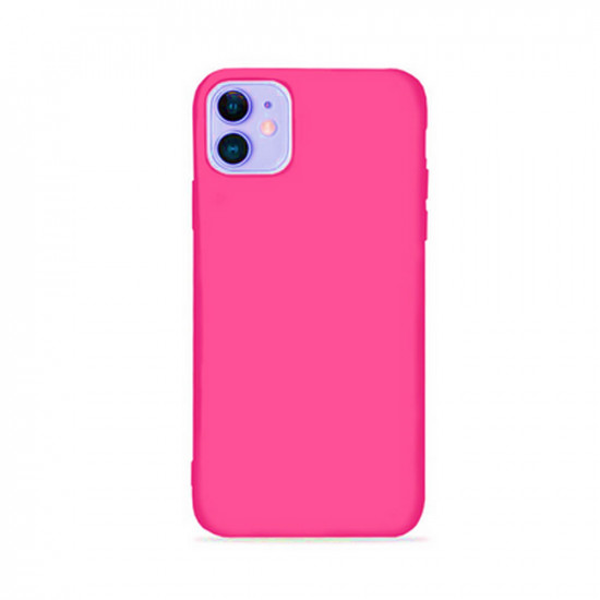 Apple Iphone 11 Pro Funda De Silicona Color De Esquina Flexible Rosado