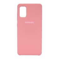 Capa Silicone Gel Samsung Galaxy A41 Rosado Premium