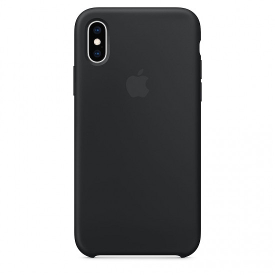 Capa Silicone Gel Apple Iphone Xs Max Negro Premium