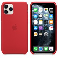 Capa Silicone Gel Apple Iphone 11 Pro Max Rojo Premium