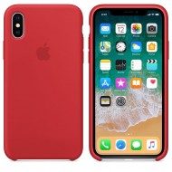 Capa Silicone Gel Apple Iphone Xs Max Rojo Premium