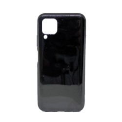 Silicone Cover Shiny Case Huawei P40 Lite Black