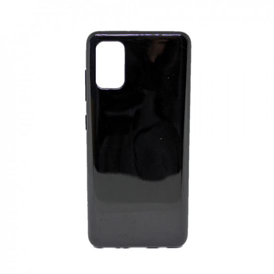 Capa Silicone Gel Samsung Galaxy A41 Negro Brilhante