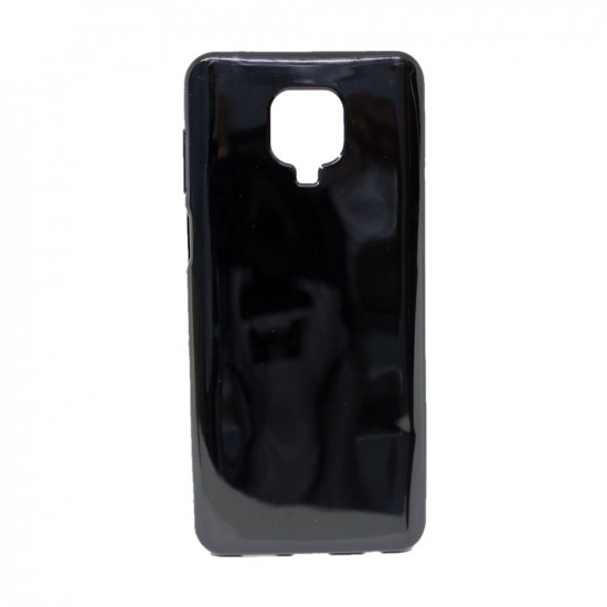 Capa Silicone Gel Xiaomi Redmi Note 9s Negro Brilhante