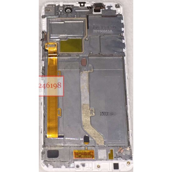 Touch+Display Com Frame Lenovo S60 5.0" Branco