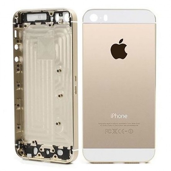 Back Tampa Iphone 5se Dorado 