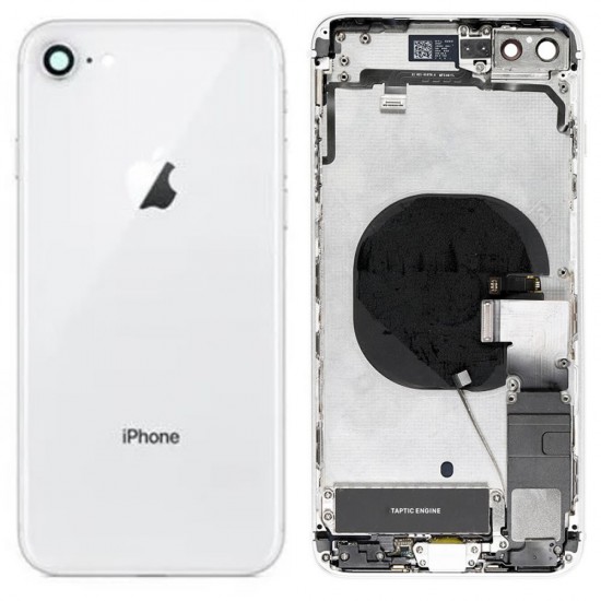 Back Tampa Complete With Flex Apple Iphone 8 Plus Original White