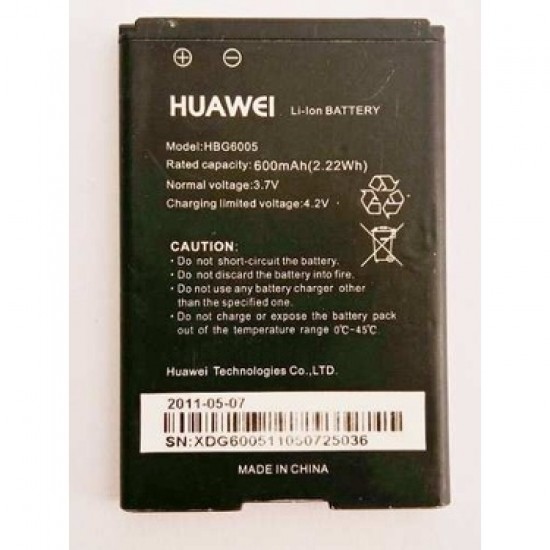 Bateria Huawei G6005/HBG6005 600mAh 3.7V 2.22Wh