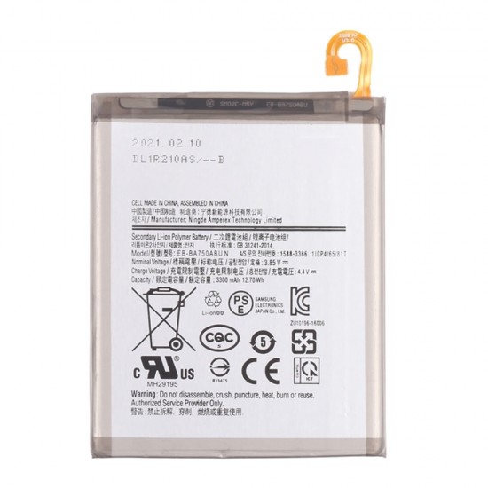 Bateria Samsung Galaxy A7 2018/A10/A750/A105 Eb-Ba750abu/3300mah