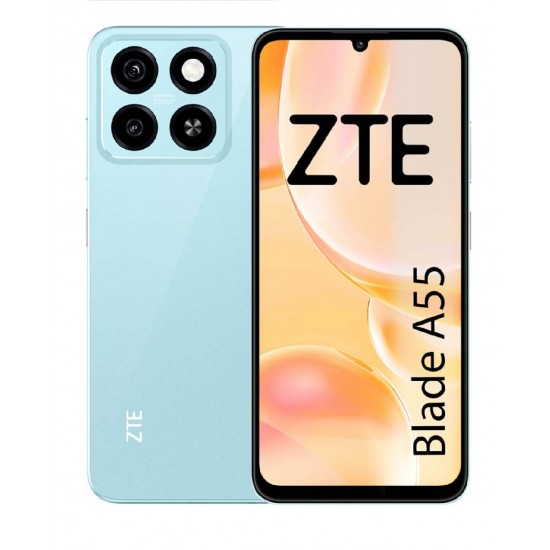 Smartphone ZTE Blade A55 Azul 4GB+8GB/64GB 6.75" Dual SIM