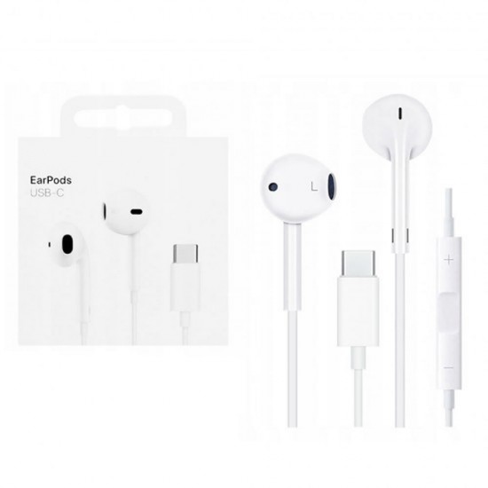 Earpods Apple A3046 Branco Tipo-C Compatível