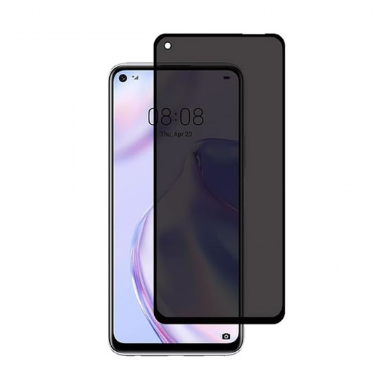 Pelicula De Vidro Anti-Spy Huawei P40 Lite 6.4" Preto Privacy